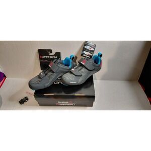 Reebok x Louis Garneau Actifly Indoor Cycling Shoe 9 & Louis Garneau SPD Cleats.